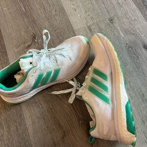 Adidas ultraboost Green and White